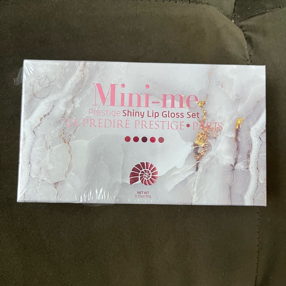 Predire prestige Paris Mini-me Shiny Lip Gloss Set - Pink Marble Packaging